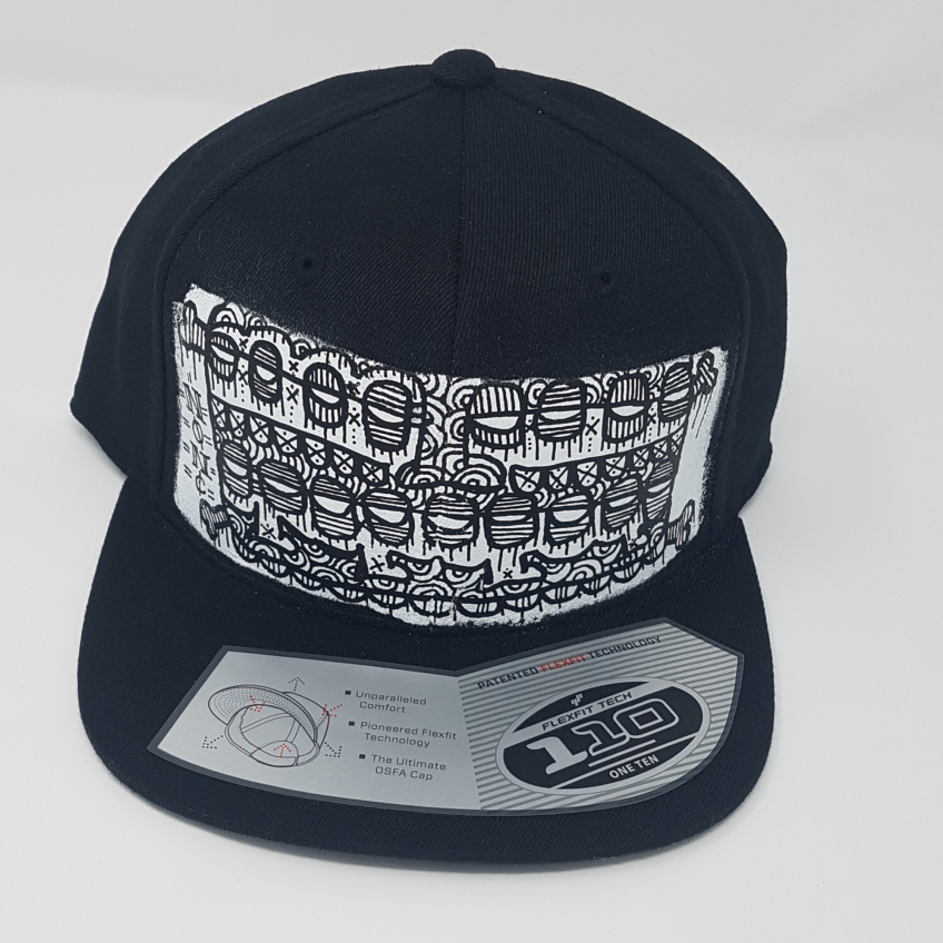 Black snap backs
