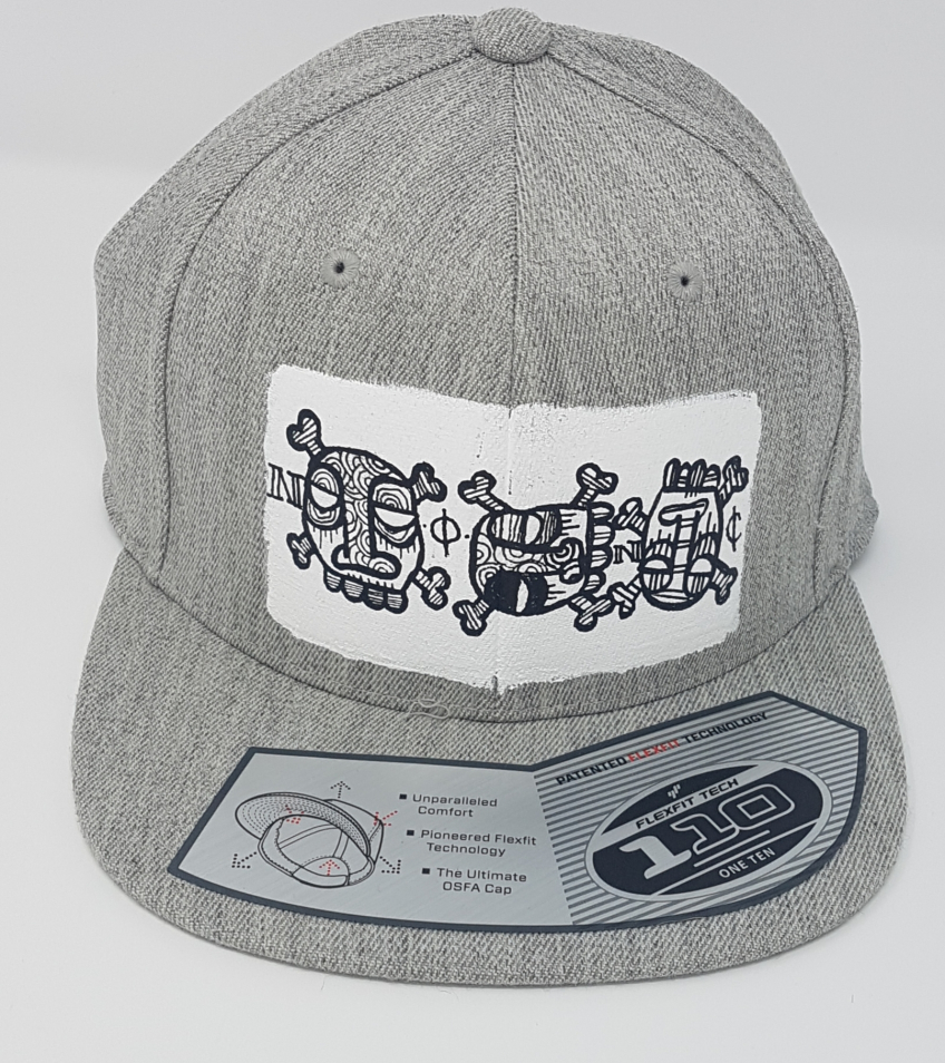 Grey snap back
