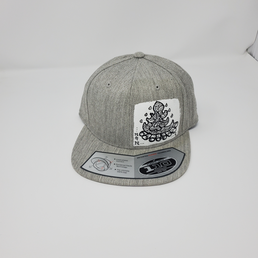 Grey snap back