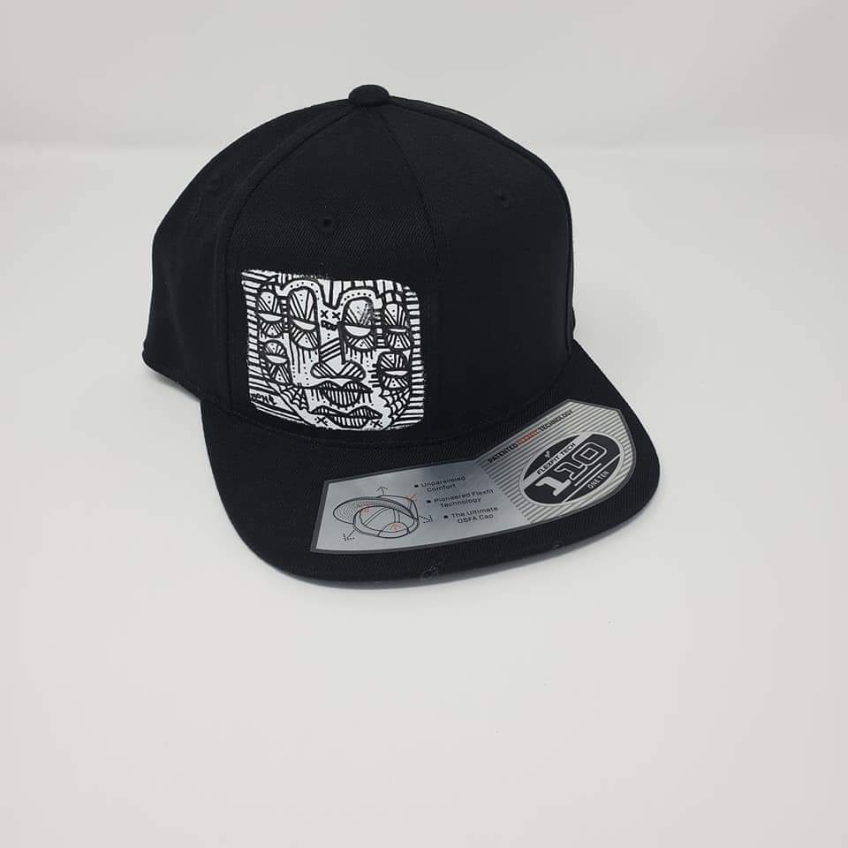 Black snap backs