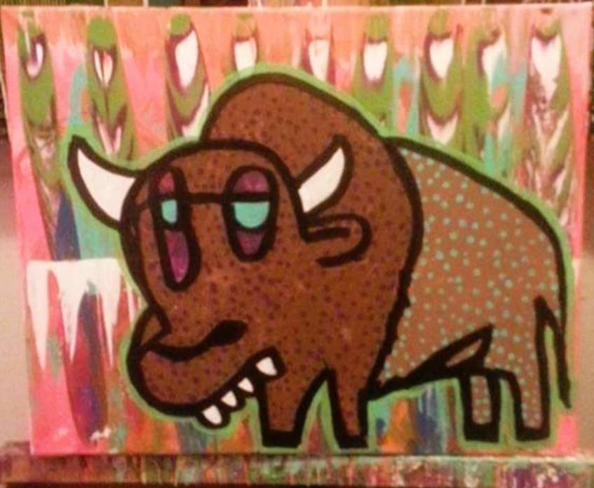 Bonnie the buffalo