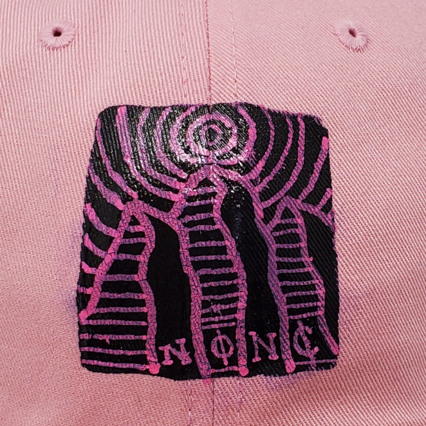 Pink Adjustable Dad Cap