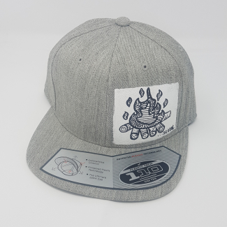 Grey snap back