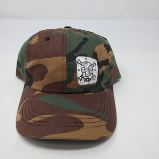 Camo Adjustable Dad Cap