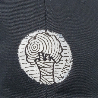 Black Adjustable Dad Cap