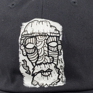 Grey Adjustable Dad Cap