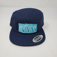 Navy Five Panel Cap