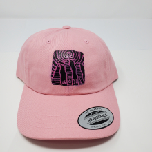 Pink Adjustable Dad Cap